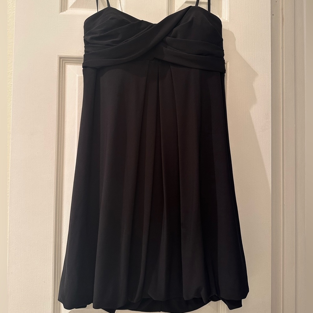 Bubble strapless dress